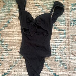 Black women’s body suit